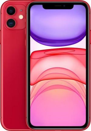 אייפון Apple iPhone 11 64GB צבע אדום - שנה אחריות יבואן רשמי