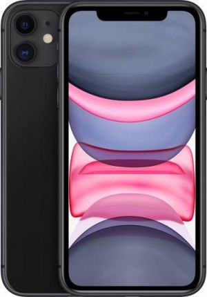 אייפון Apple iPhone 11 64GB צבע שחור - שנה אחריות יבואן רשמי