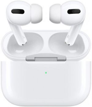אוזניות אלחוטיות Apple AirPods Pro כולל כיסוי עם טעינה אלחוטית